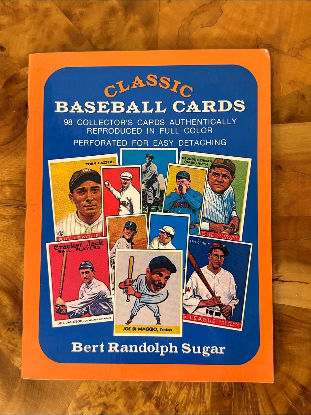 Classic Baseball Bert Randolph Sugar 98 Cards Authentic Reproduced